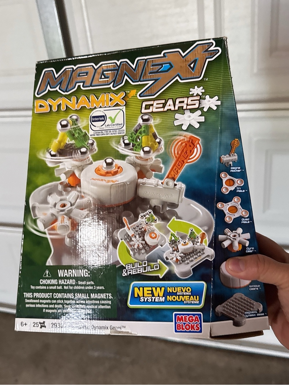 Magnext Dynamix Gears Building Set - White & Green